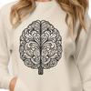 Unique Brain Decal PNG - Free Download