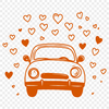 Artistic Vehicle Vector Image - Free PNG Download