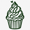 Creative Cupcake Drawing In PNG For Free Download