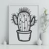 Stunning Cactus - Cricut PDF