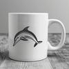 Beautiful Dolphin In SVG - Free Digital Download