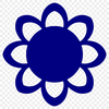 Unique Flower - Laser Engraver PNG