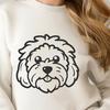 Unique Havanese Vector Drawing