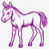 Horse Digital Drawing In PNG & SVG - Free Digital Download