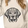 Artistic Labrador Retriever In PNG & SVG