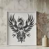 Pheonix Vector Illustration In PNG & SVG - Free Digital Download