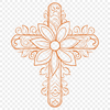 Cross Template In SVG, PNG, PDF And DXF Formats