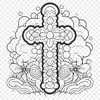 Free Beautiful Crucifix Decal