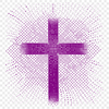 Crucifix Artwork In DXF File Format For Free Download