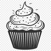 Artistic Cupcake In DXF - Free Digital Download