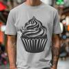 Unique Cupcake In DXF - For Free Download, Commercial Use