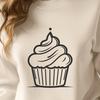 Creative Cupcake In PNG & SVG