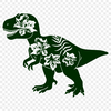 Free Ornate Dinosaur Vector Art