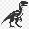 Beautiful Dinosaur In DXF Format - Free Download