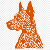 Free Doberman Pinscher In SVG, PNG, PDF And DXF File Formats - Free