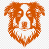 Beautiful Australian Shepherd - DXF For Commercial Use