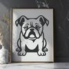 Bulldog Vector Craft File In PNG & SVG - Free Digital Download