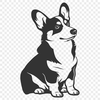 Stunning Welsh Corgi SVG