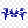 Free Unique Drone Vector Image