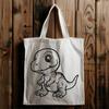 Beautiful Baby Dinosaur Printable Artwork