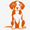 Artistic Beagle In SVG, PNG, PDF And DXF File Formats - Free