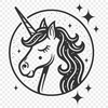 Beautiful Unicorn PNG