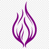 Beautiful Flames Vector Drawing In PDF For Free Download