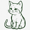 Creative Cat SVG - For Sublimation Project