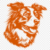 Unique Australian Shepherd DXF - Free Commercial Use Download