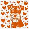 Free Stunning Miniature Schnauzer Vector Craft File