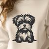 Artistic Morkie Vector Craft File