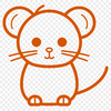 Beautiful Mouse Design - Free SVG Download