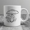 Creative Mushroom Image - Free DXF