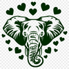 Unique Elephant In SVG Free Commercial Use Download