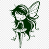 Free Beautiful Fairy Decal