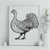 Stunning Turkey - Animal SVG