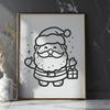 Beautiful Santa - For Cricut Project