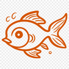 Unique Fish Vector Image