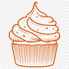 Free Stunning Cupcake Clip Art