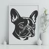 Creative French Bulldog In PDF - For Free Download, Commercial Use