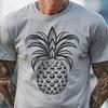 Artistic Pineapple In DXF - Free Download