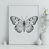 Artistic Butterfly - Craft PNG