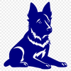 Creative German Shepherd - SVG For Commercial Use