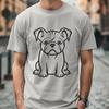 Artistic Bulldog In SVG - Free Download