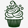 Unique Cupcake - DXF For Commercial Use