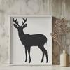 Unique Deer Clipart DXF - Free Download