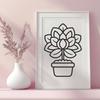 Floral Plant Clipart