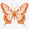 Unique Butterfly Printable Artwork In PNG For Free Download