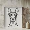 Unique Doberman Pinscher - Laser Engraver PDF