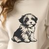 Cute Havanese In SVG & DXF